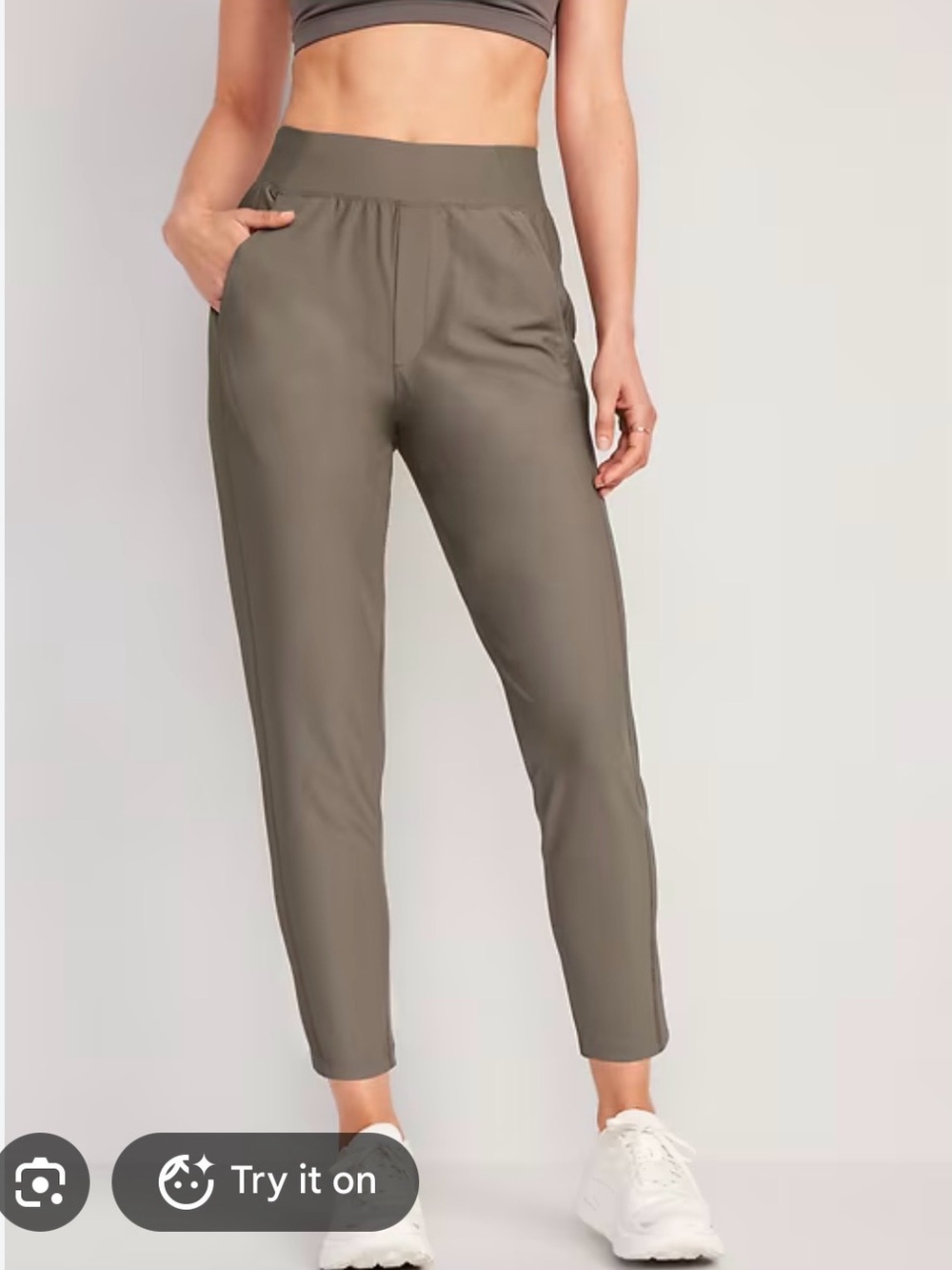Old navy High waisted Powersoft combination taper pants